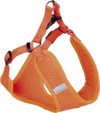 Qafore për qen Nobby Mesh Reflect, XXS 28-33 cm, reflektuese, portokalli