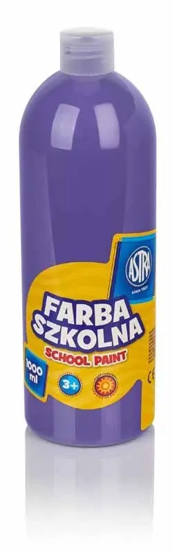 Bojë shkollore Astra School, 1000 ml, vjollcë