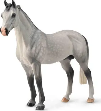 Figurinë kafshe Collecta Hanoverian Stallion, koleksionuese, black grey