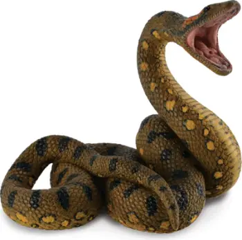 Figurinë kafshe Collecta Green Anaconda 004-88688, plastike, jeshile
