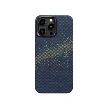 Mbrojtëse për celular PITAKA StarPeak MagEZ për iPhone 15 Pro, e zezë