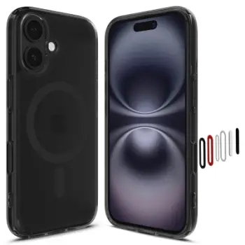 Mbrojtëse për celular Spigen Ultra Hybrid T Magfit për iPhone 16, e zezë