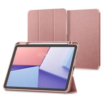 Mbrojtëse për celular Spigen Urban Fit për iPad Air 10.9, rozë e artë