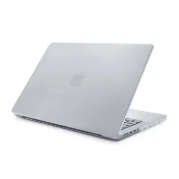 Mbrojtëse për laptop Pipetto Hardshell Dots për MacBook Pro 14" (2023/2022), transparente