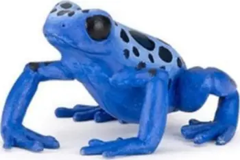Figurinë lodër Papo WILD ANIMAL KINGDOM Equatorial Blue Frog, shumëngjyrëshe