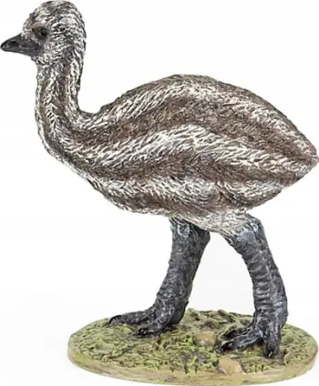 Figurinë lodër Papo Baby Emu, plastike, shumëngjyrëshe