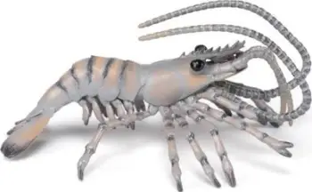Figurinë lodër PAPO Marine Life Shrimp, PVC, shumëngjyrëshe
