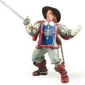Figurinë PAPO Historical Character Porthos, PVC, shumëngjyrëshe