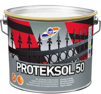 Bojë primer Rilak PROTEKSOL 50, antikorrozive, 2.7L, e zezë