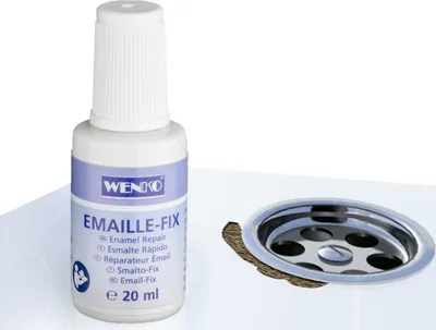 Bojë riparuese për email Wenko Enamel Fix, 20 ml, e bardhë - 1
