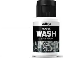 Bojë larëse për modele Vallejo Model Wash 76501, 35 ml, e bardhë - 1