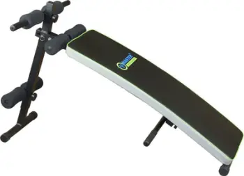 Stol pjerrës për ushtrime MASTER Incline Bench, i rregullueshëm, i palosshëm, i zi