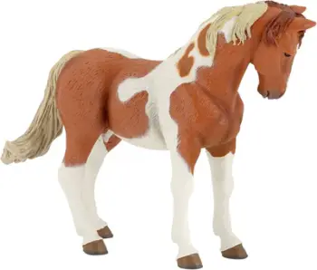 Figurinë kali Rusell Papo Pinto Mare, për fëmijë, shumëngjyrëshe