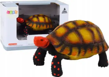 Figurinë koleksionuese Turtle Reptile, 11 x 6.5 x 5.5 cm, kafe e zezë
