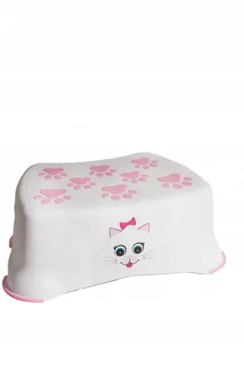 Stol shkalle për fëmijë My Carry Potty Kitty, me sipërfaqe antirrëshqitëse, plastikë, shumëngjyrësh