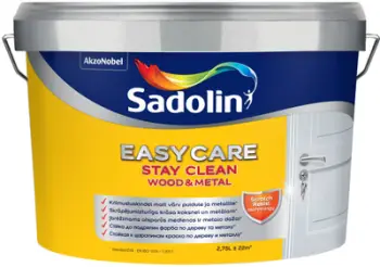 Bojë për dru dhe metal Sadolin EasyCare Wood&Metal BW, mat, 2.75L, e bardhë