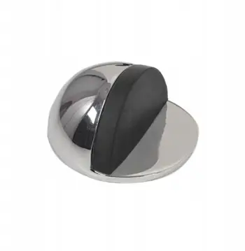 Stoper dere Adhesive Door Stop Limiter, vetëngjitës, krom
