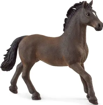 Figurinë lodër Schleich Oldenburg Stallion, kal, i kafe