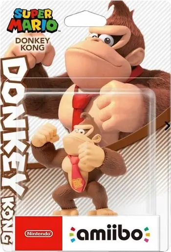 Figurinë Nintendo Amiibo Super Mario Donkey Kong, koleksionuese, për konzola Nintendo