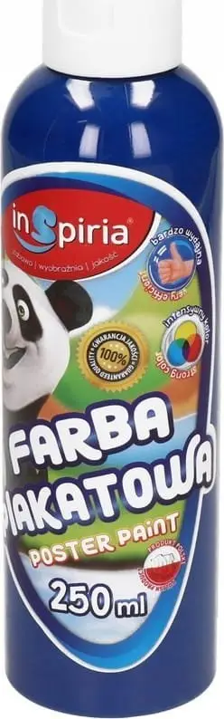 Bojë plakat InSpiria, 250ml, blu e errët