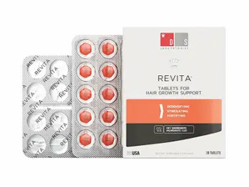 Suplement flokësh DS Laboratories Revita, 90 tableta, për densitet dhe forcë, për burra dhe gra
