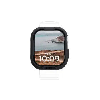 Mbrojtëse UAG Scout për Apple Watch Series 10, 46mm, PC, e zezë