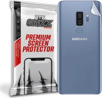 Film mbrojtës pas GrizzGlass UltraSkin për Samsung Galaxy S9 Plus, me shkëlqim, transparent