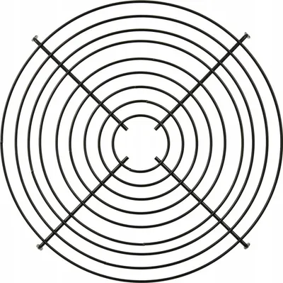 Mbrojtëse ventilatori GEKO Air Intelligence G80422, metalike rrethore, e zezë - 1