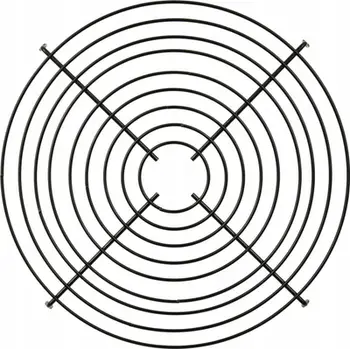 Mbrojtëse ventilatori GEKO Air Intelligence G80422, metalike rrethore, e zezë