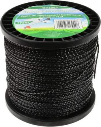 Fije trimmeri GEKO Carbon, 2.0mm, 175m, e zezë