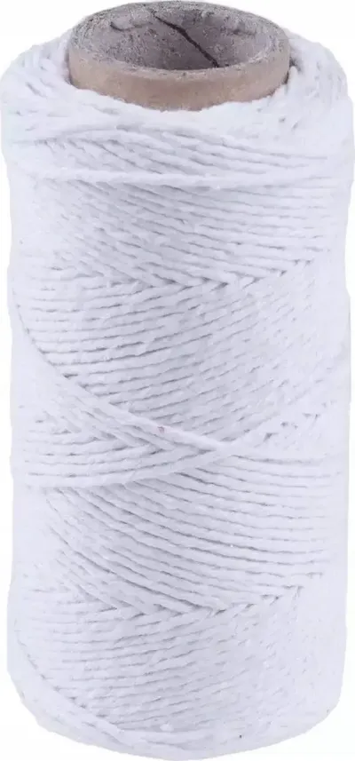 Fije pambuku për lidhje, 79 m, natyrale - 1