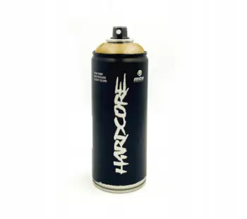 Bojë sprej MTN Hardcore Gloss, 400ml, ari me shkëlqim, kanaçe