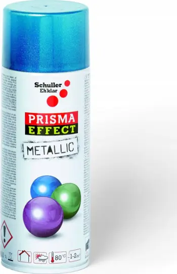 Bojë sprej Schuller Color + Paint, efekt prizëm metalik jeshil, për DIY