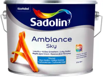 Bojë tavani Sadolin Ambiance Sky, 2.5L, mat, e bardhë