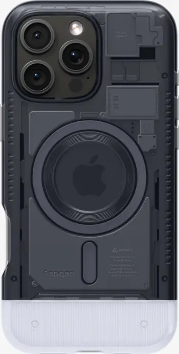 Mbulesë telefoni Spigen Classic C1 MagSafe për iPhone 16 Pro, mbrojtëse, grafit