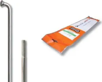 Fije rrote Cnspoke 134T, inox 2.3 2.0 mm, 286 mm, argjendtë