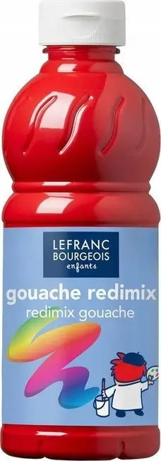 Bojë tempera Lefranc Bourgeois Children Redimix, 500ml, për fëmijë