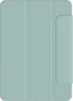 Mbrojtëse tablet Pomologic për iPad Air 11 M2, tip Book Cover, Minty Fresh