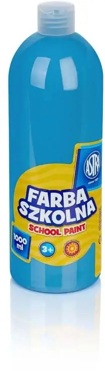 Bojë uji Astra School, 1000 ml, blu