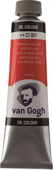 Bojë vaji Van Gogh Madder Lake Light 327, 40ml, Series 1, e kuqe