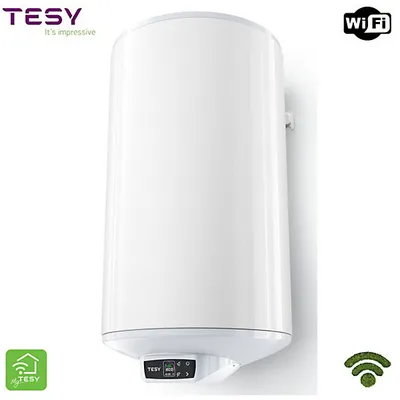 Bojler elektrik TESY BiLight, 80L, kontroll Wi-Fi, i bardhë - 2