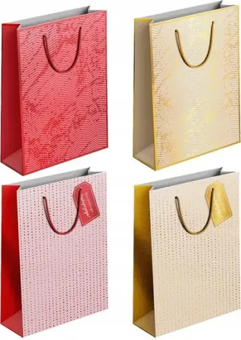 Qese dhuratash Armin Style Gift Bag L, letër 210 g/m², model i përzier