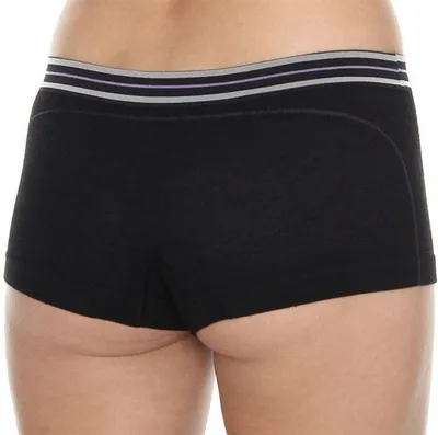 Boksera për gra Brubeck Active Wool BX10860, madhësia M, të zeza - 2