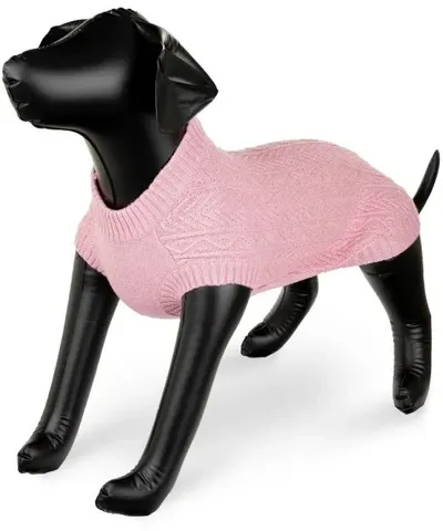 Sweter për qen Barry King, madhësia M 40 cm, rozë - 1