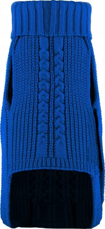 Sweter për qen Chaba, XXL 40cm, cornflower blue - 3