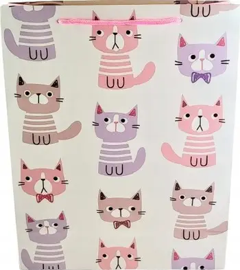 Qese dhuratash W&amp;k Gift Bag L, madhësi e madhe, dizajne të përziera