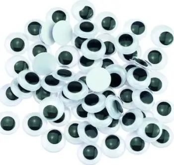 Sy plastikë lëvizës Brewis, 14 mm, set 60 copë