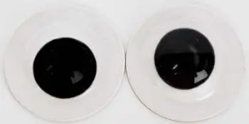 Sy lëvizës vetëngjitës FANDY, 50mm, set 2 copë, të zinj