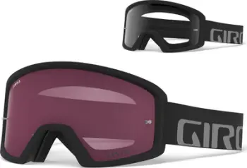 Syze çiklizmi Giro Blok MTB, lente VIVID Carl Zeiss, lente rezervë transparente, të zeza/të hirta