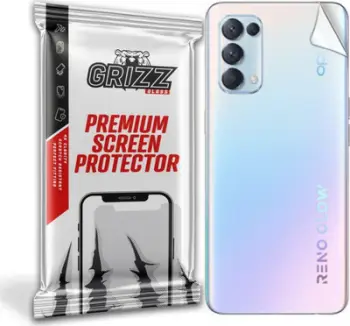Film mbrojtës për pjesën e pasme GrizzGlass SatinSkin Oppo Reno 5 K 5G, transparent